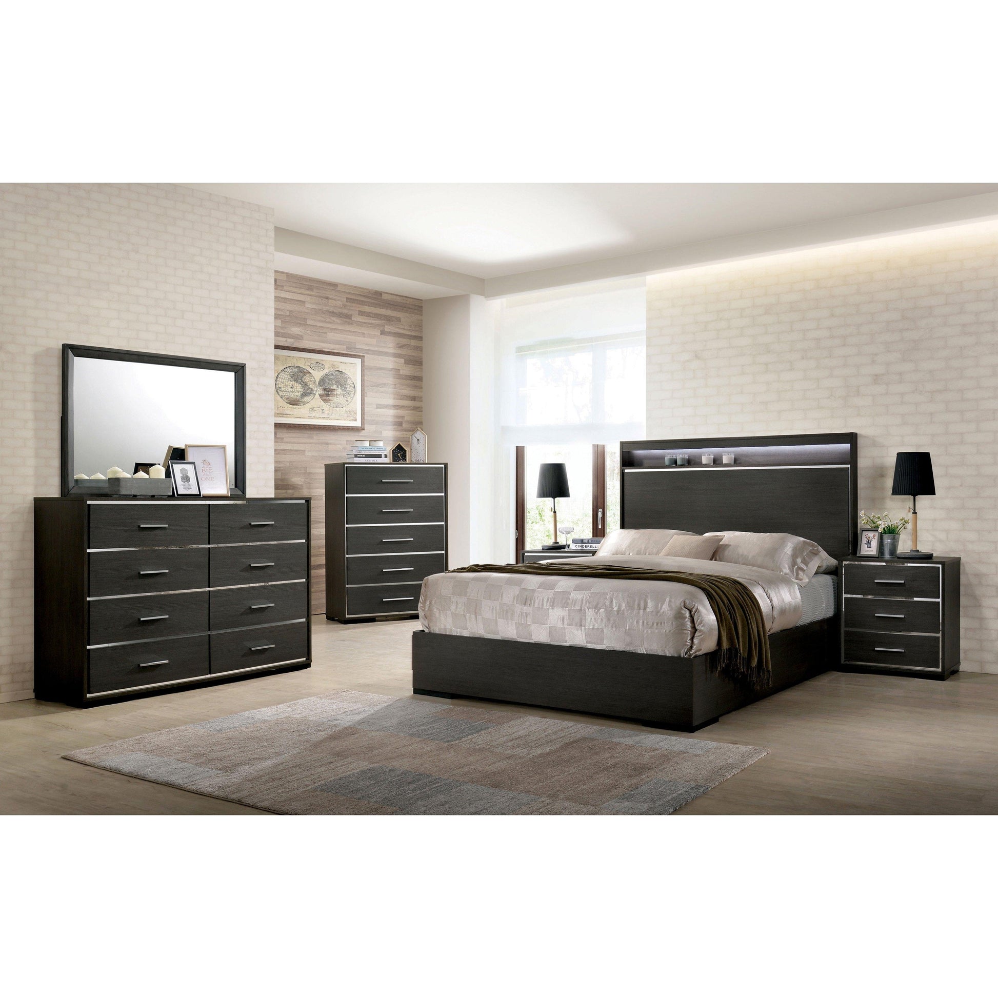  Furniture of America Camryn 3-Drawer Nightstand CM7589N IMAGE 5