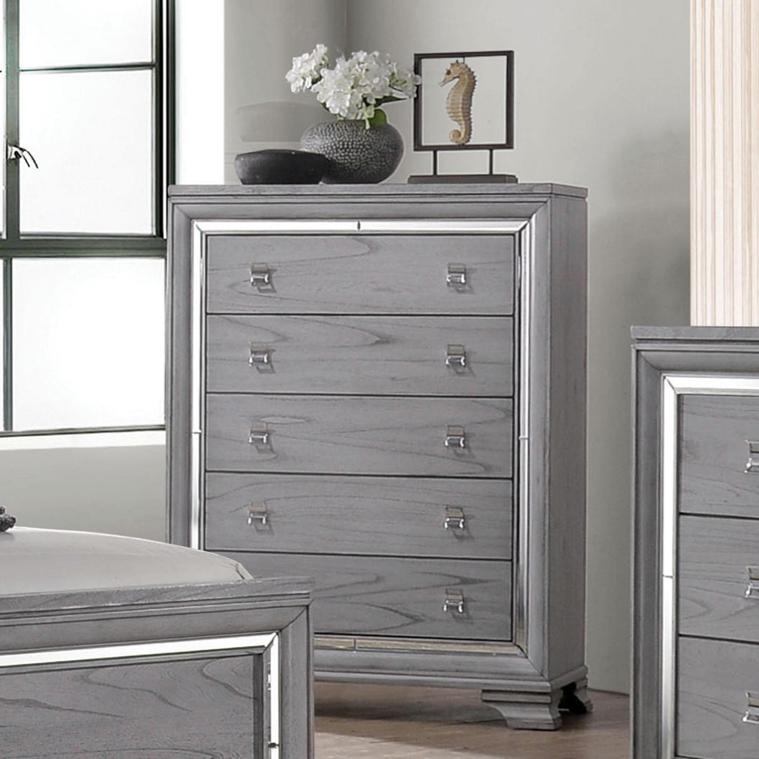  Furniture of America Alanis 5-Drawer Chest CM7579C IMAGE 1