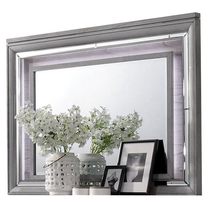  Furniture of America Alanis Dresser Mirror CM7579M IMAGE 1