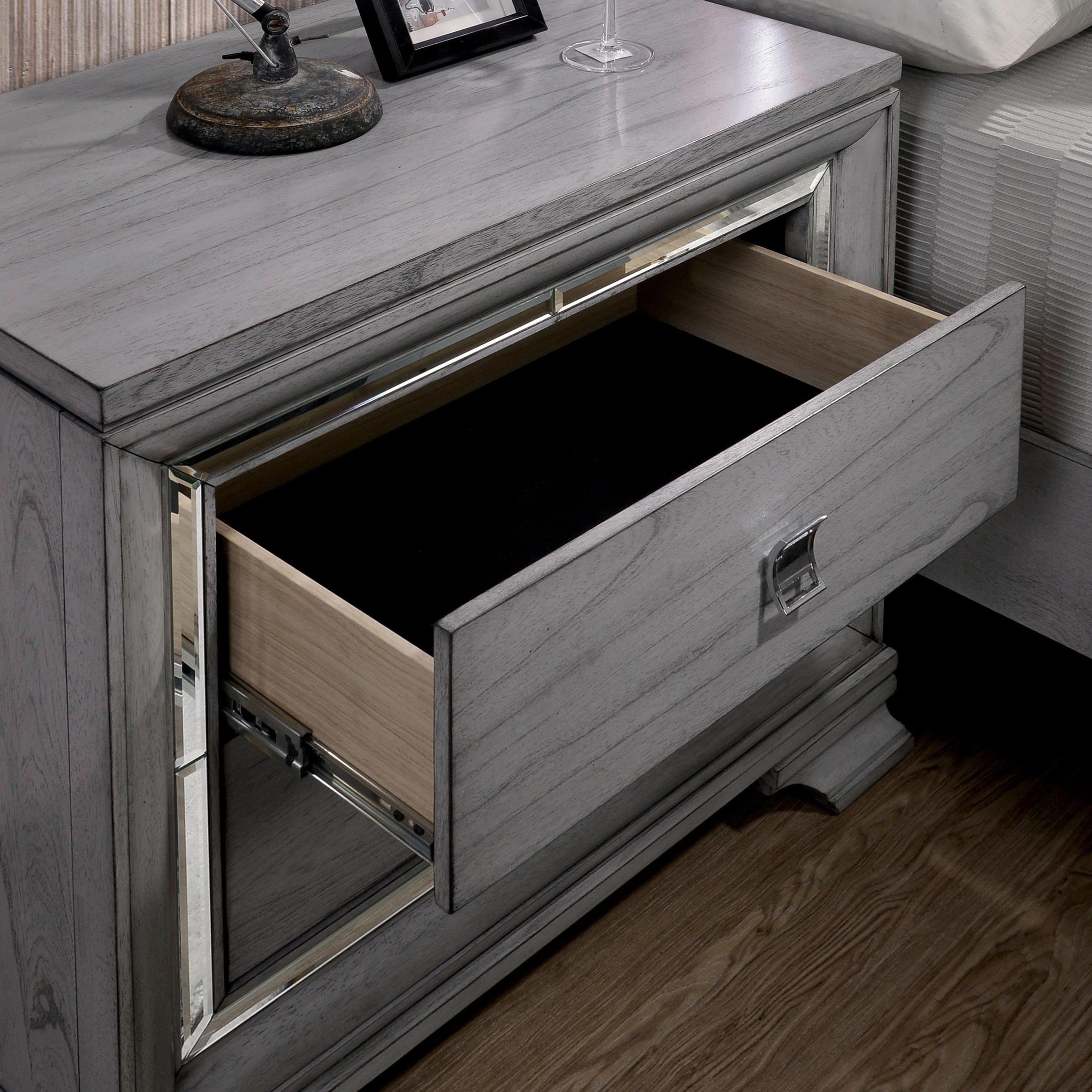  Furniture of America Alanis 2-Drawer Nightstand CM7579N IMAGE 3