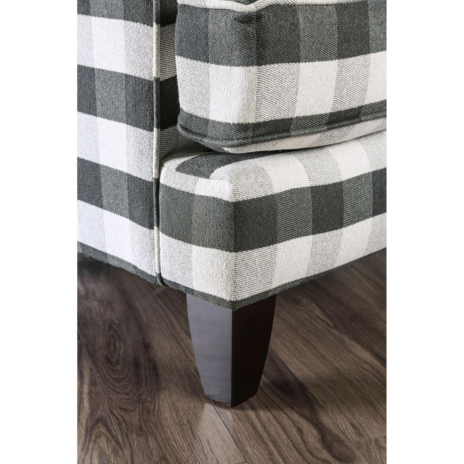 Furniture of America Patricia Stationary Fabric Accent Chair SM8171-CH-ST IMAGE 2