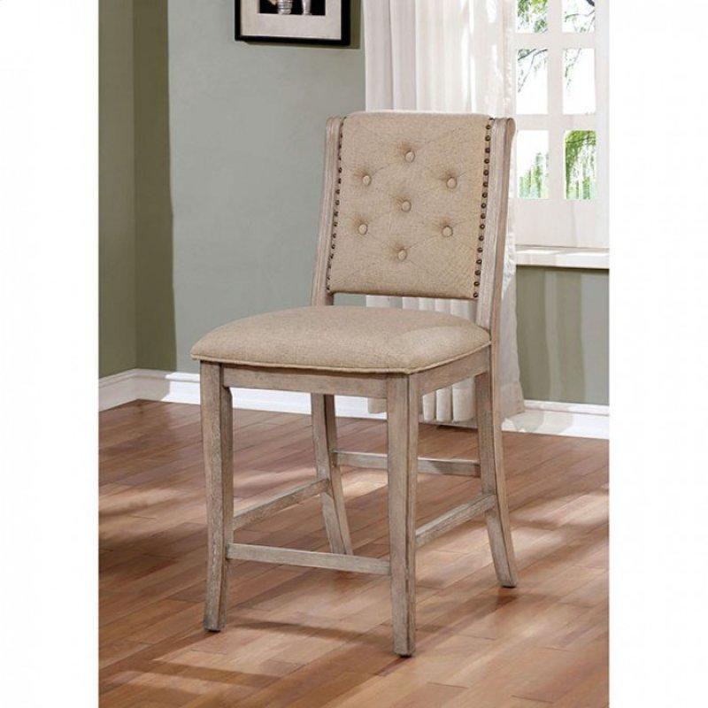  Furniture of America Ledyard CM3576PC-2PK Counter Height Side Chair IMAGE 2