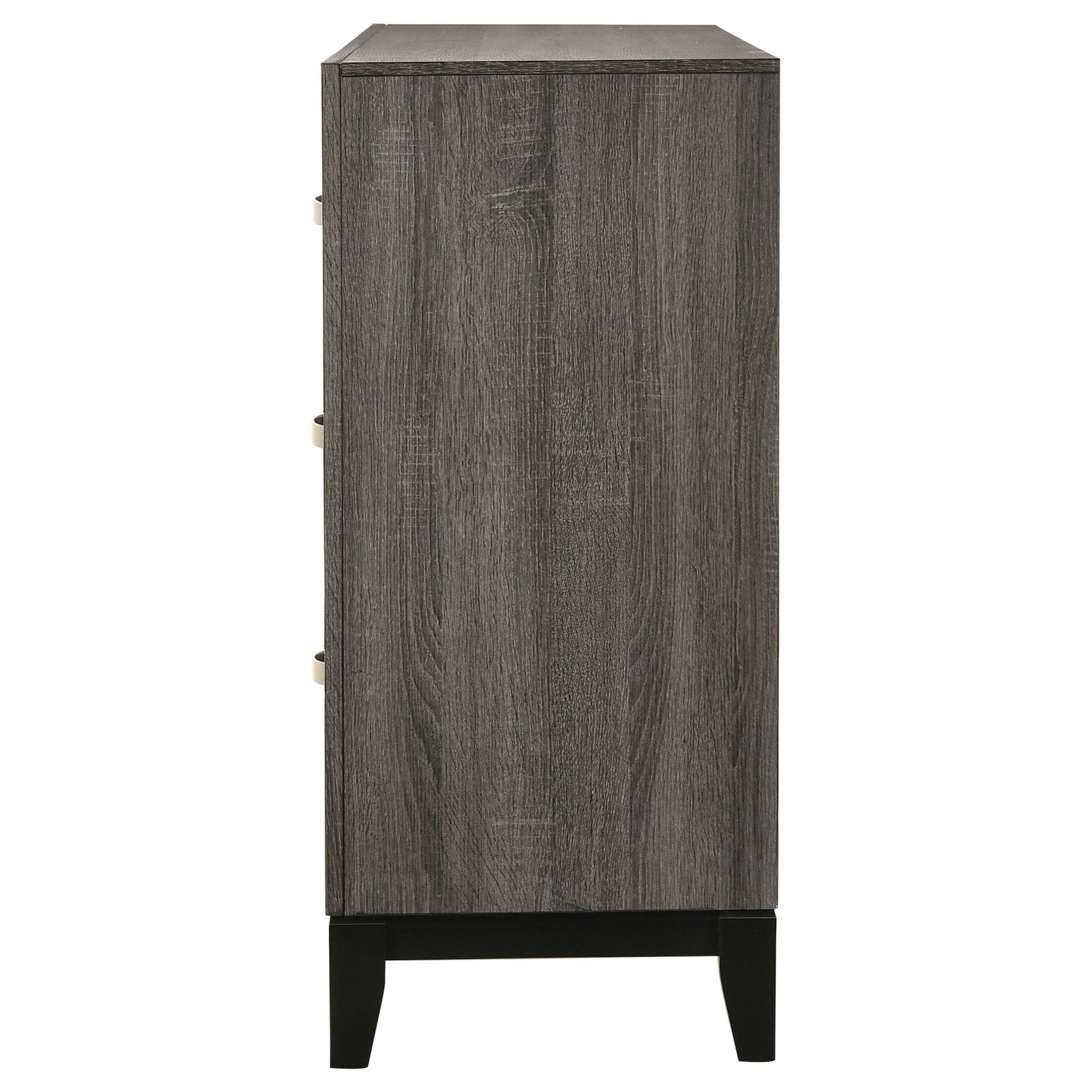  Coaster Furniture Watson 212423 6-Drawer Dresser - Grey Oak IMAGE 4