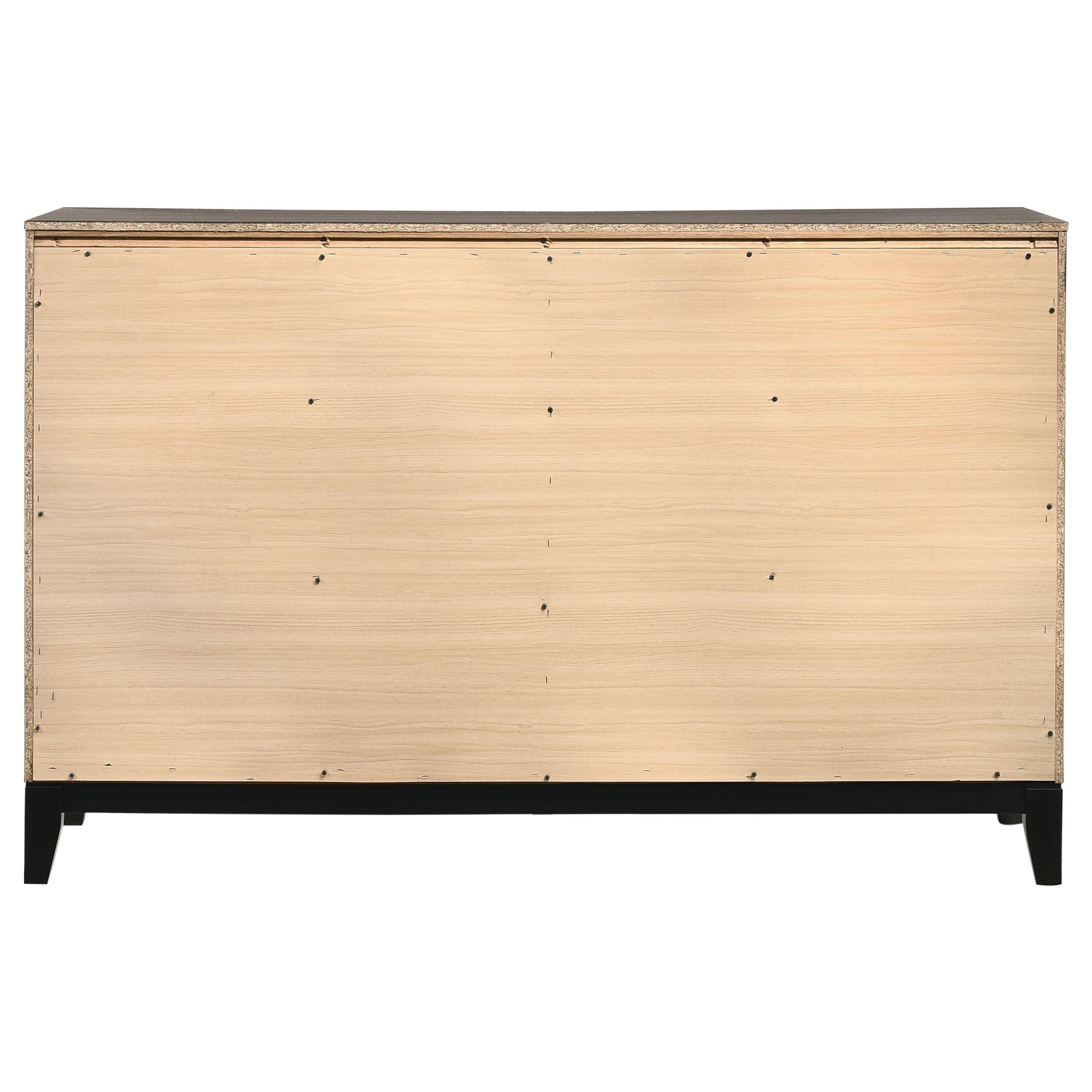  Coaster Furniture Watson 212423 6-Drawer Dresser - Grey Oak IMAGE 6