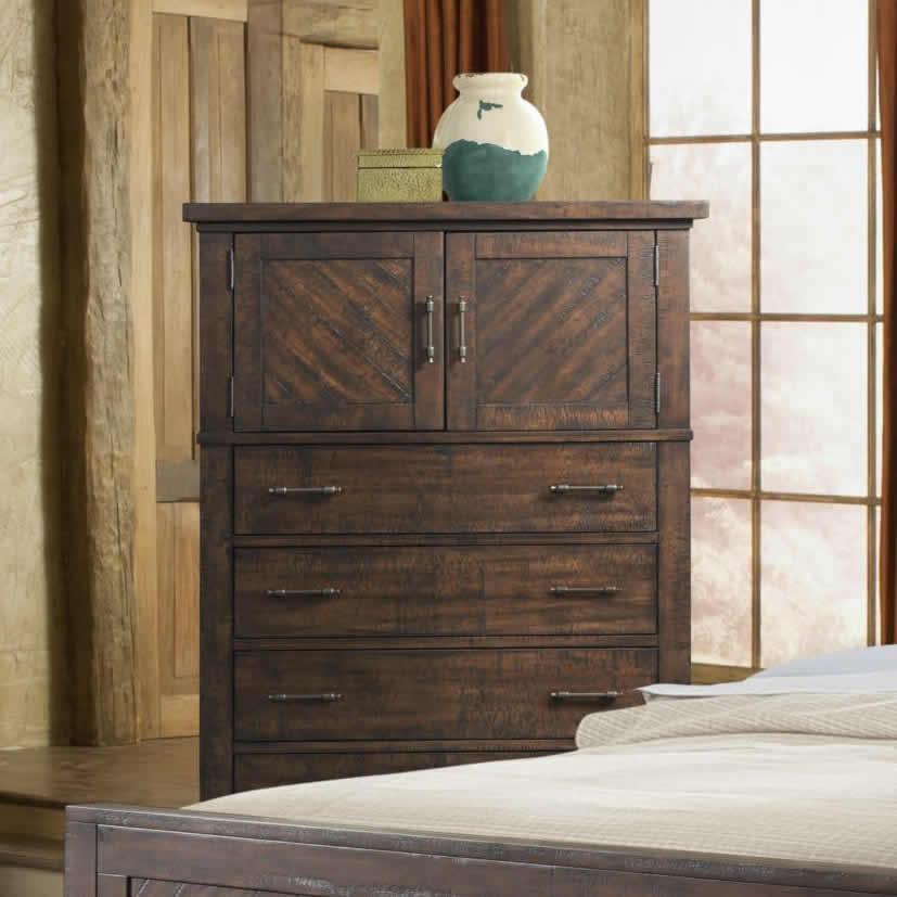  Elements International Jax 4-Drawer Chest JX600CH IMAGE 1