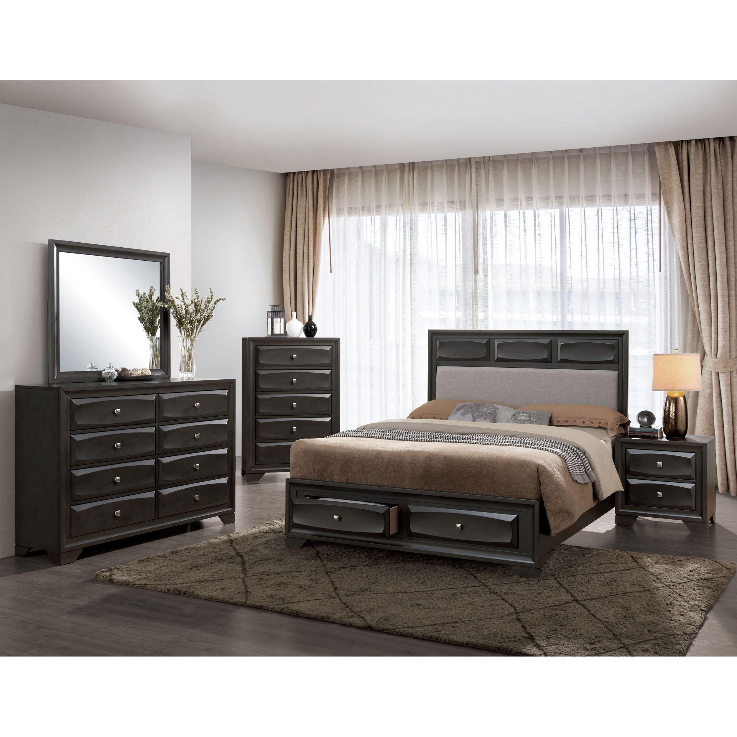  Furniture of America Clotilde Dresser Mirror CM7553M IMAGE 5