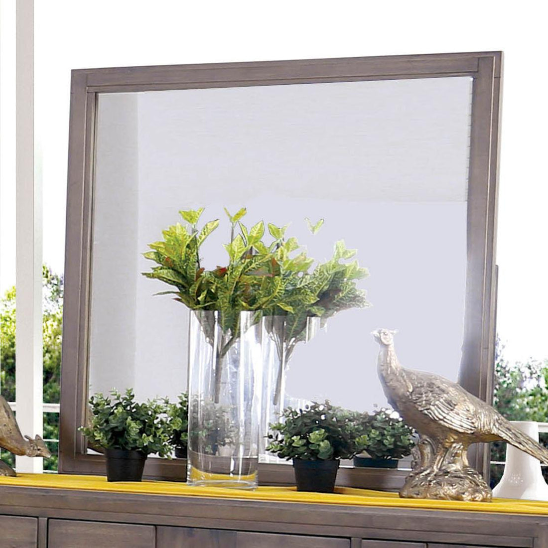  Furniture of America Berenice CM7580A-M Mirror IMAGE 1