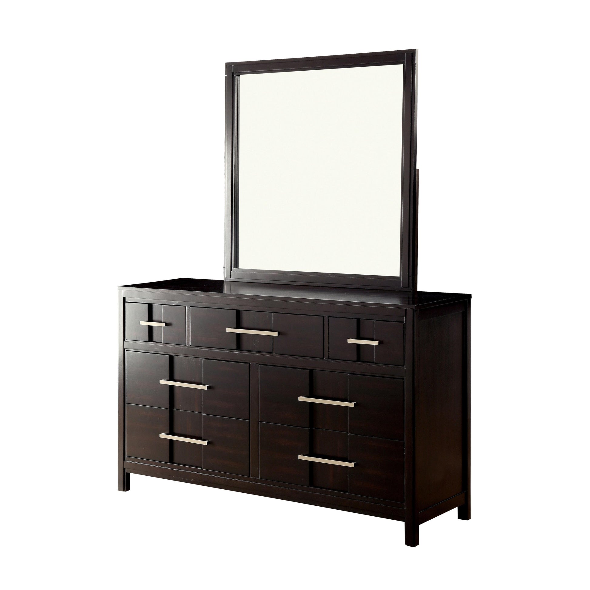  Furniture of America Berenice Dresser Mirror CM7580EX-M IMAGE 2