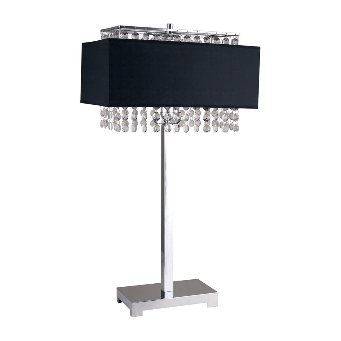  Furniture of America Naya Table Lamp L7733BK IMAGE 1