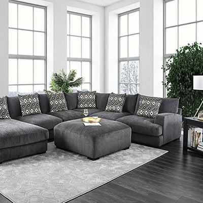  Furniture of America Kaylee CM6587-SECT U-Sectional w/ Left Chaise IMAGE 1