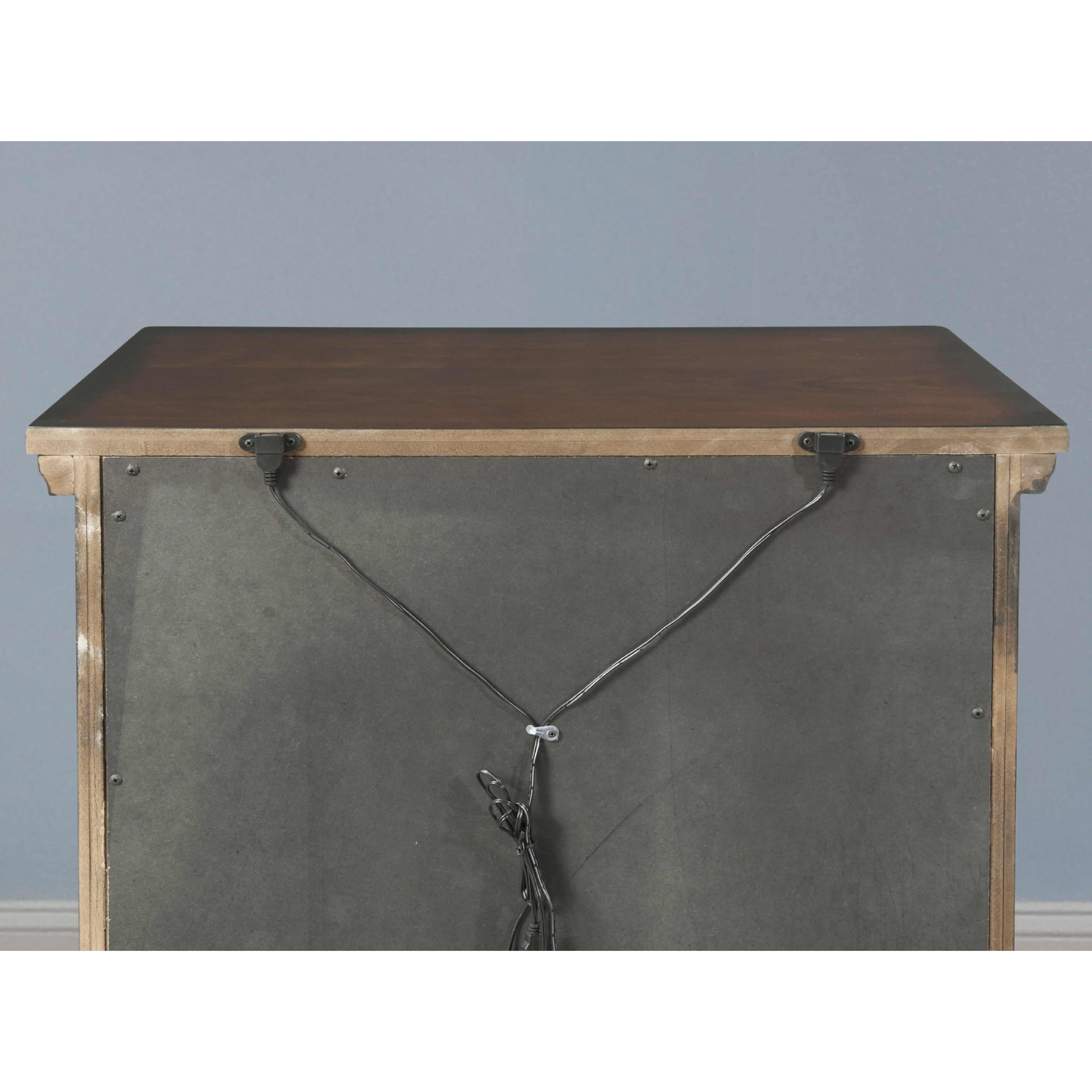  Elements International Kingston 3-Drawer Nightstand KT600NS IMAGE 6
