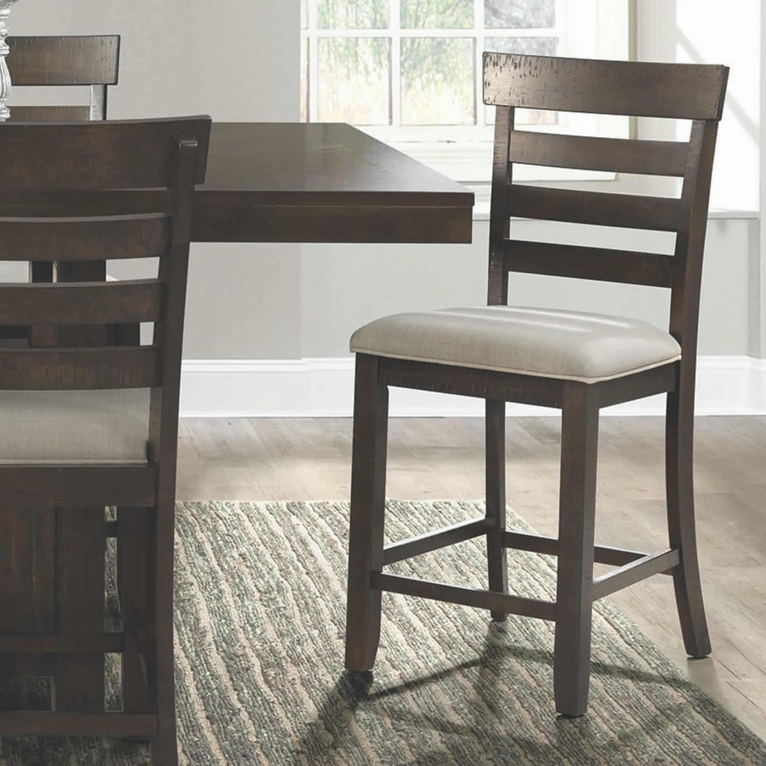  Elements International Colorado Counter Height Dining Chair DCO100CSC IMAGE 1