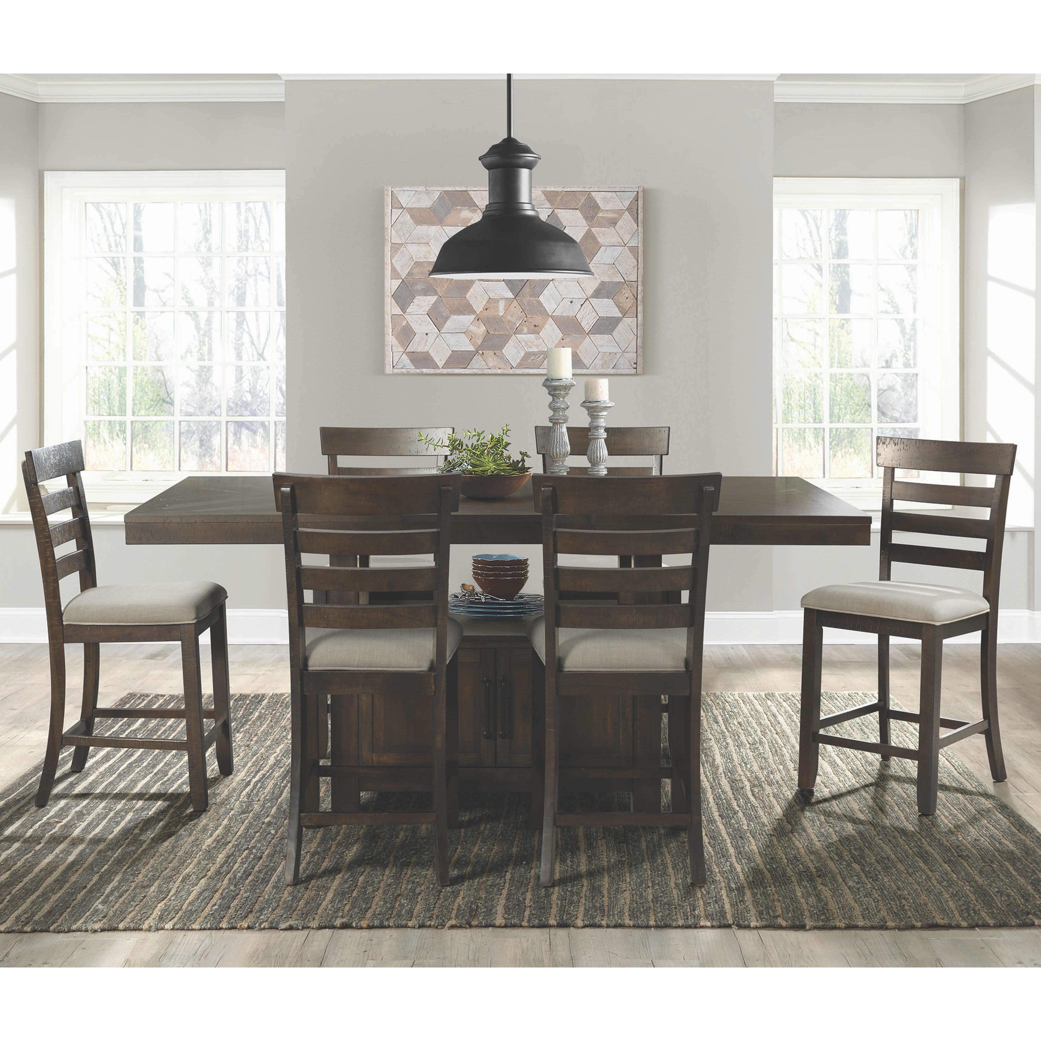  Elements International Colorado Counter Height Dining Chair DCO100CSC IMAGE 3