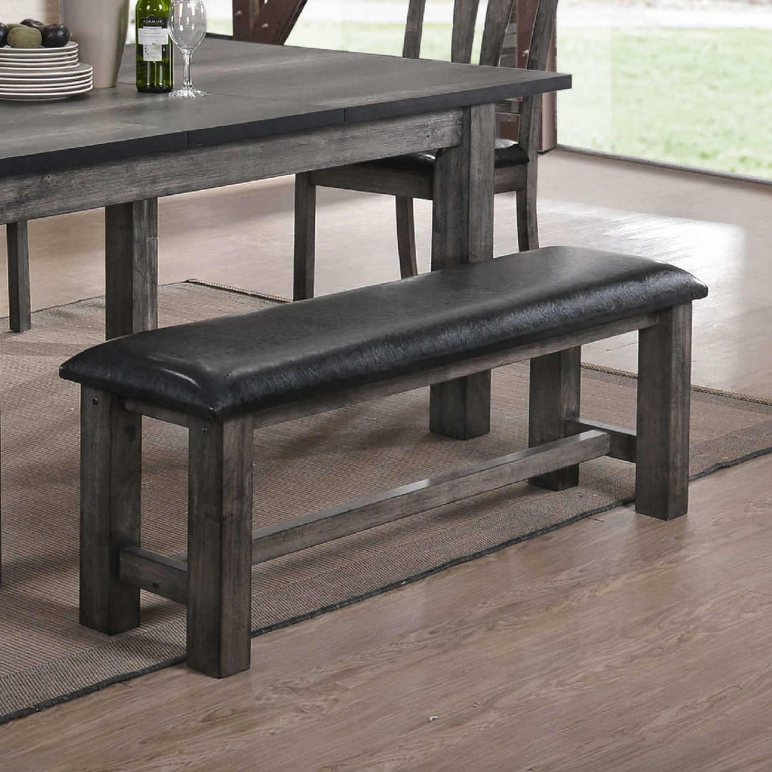  Elements International Nathan Bench DNH100BN IMAGE 1