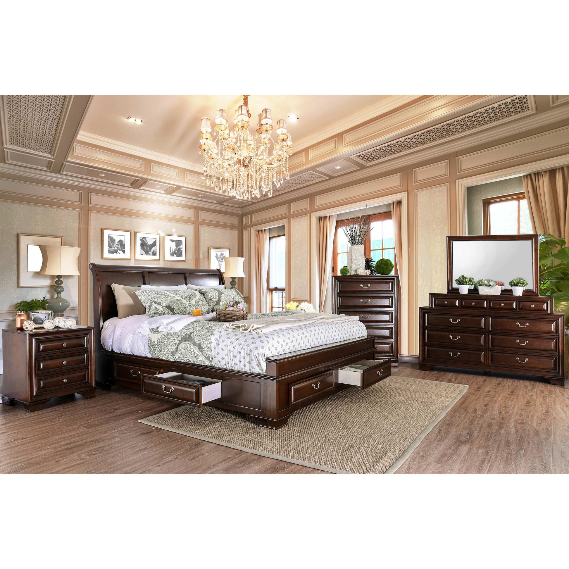  Furniture of America Brandt 5-Drawer Chest CM7302CH-C IMAGE 3