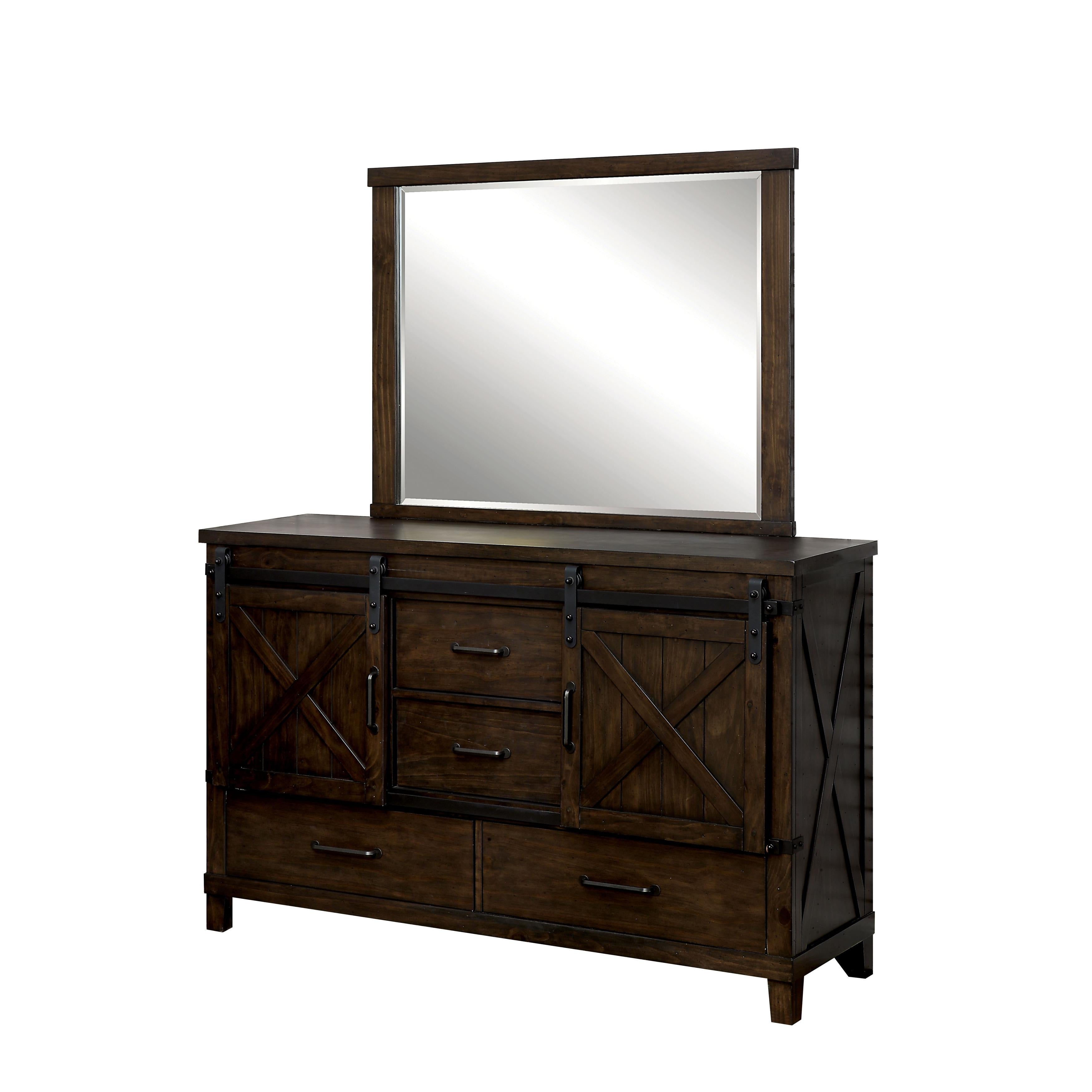  Furniture of America Bianca Dresser Mirror CM7734M IMAGE 2