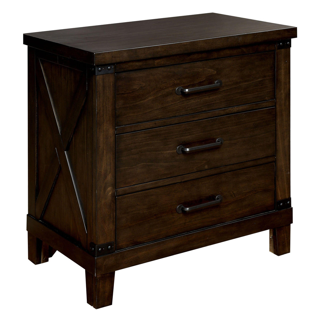  Furniture of America Bianca 3-Drawer Nightstand CM7734N IMAGE 1