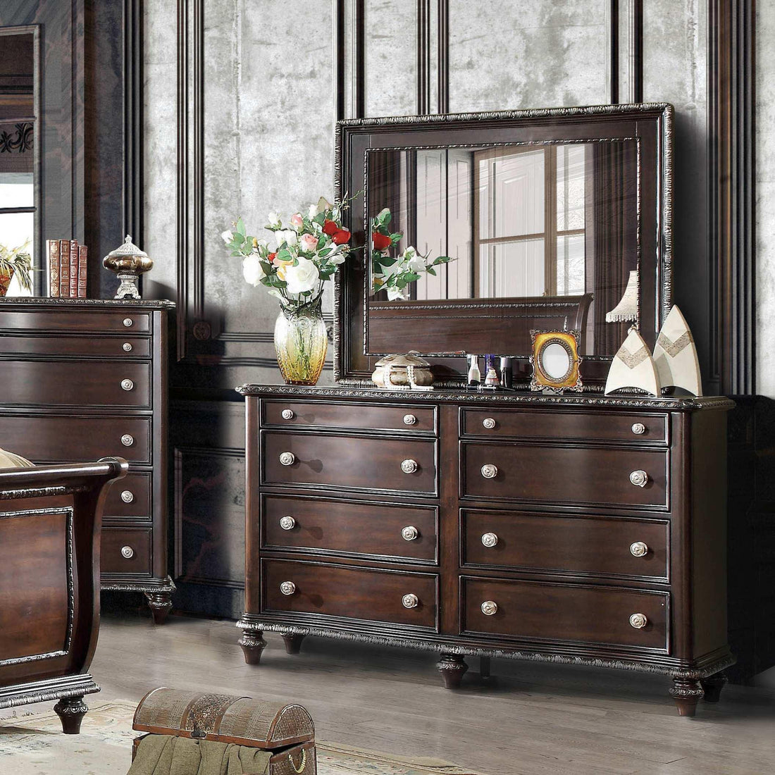  Furniture of America Europa CM7389M Mirror IMAGE 1