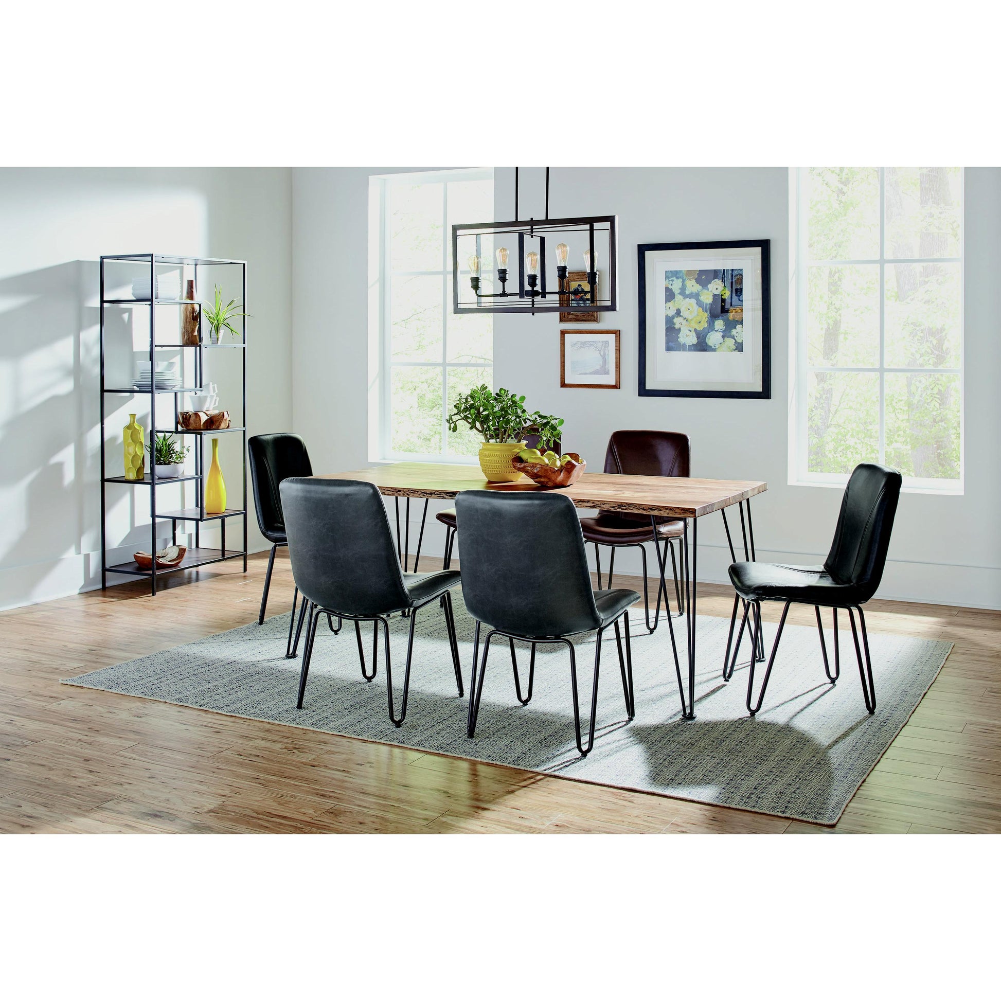  Coaster Furniture Sherman 190911 71-inch Live Edge Dining Table - Natural Acacia IMAGE 8