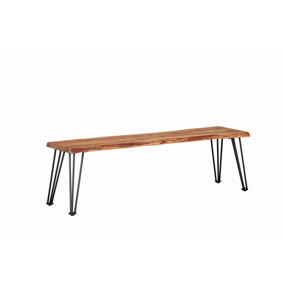  Coaster Furniture Sherman 190913 Wood Dining Bench - Natural Acacia IMAGE 1