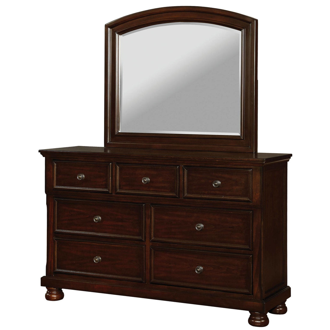  Furniture of America Castor Dresser Mirror CM7590CH-M IMAGE 1