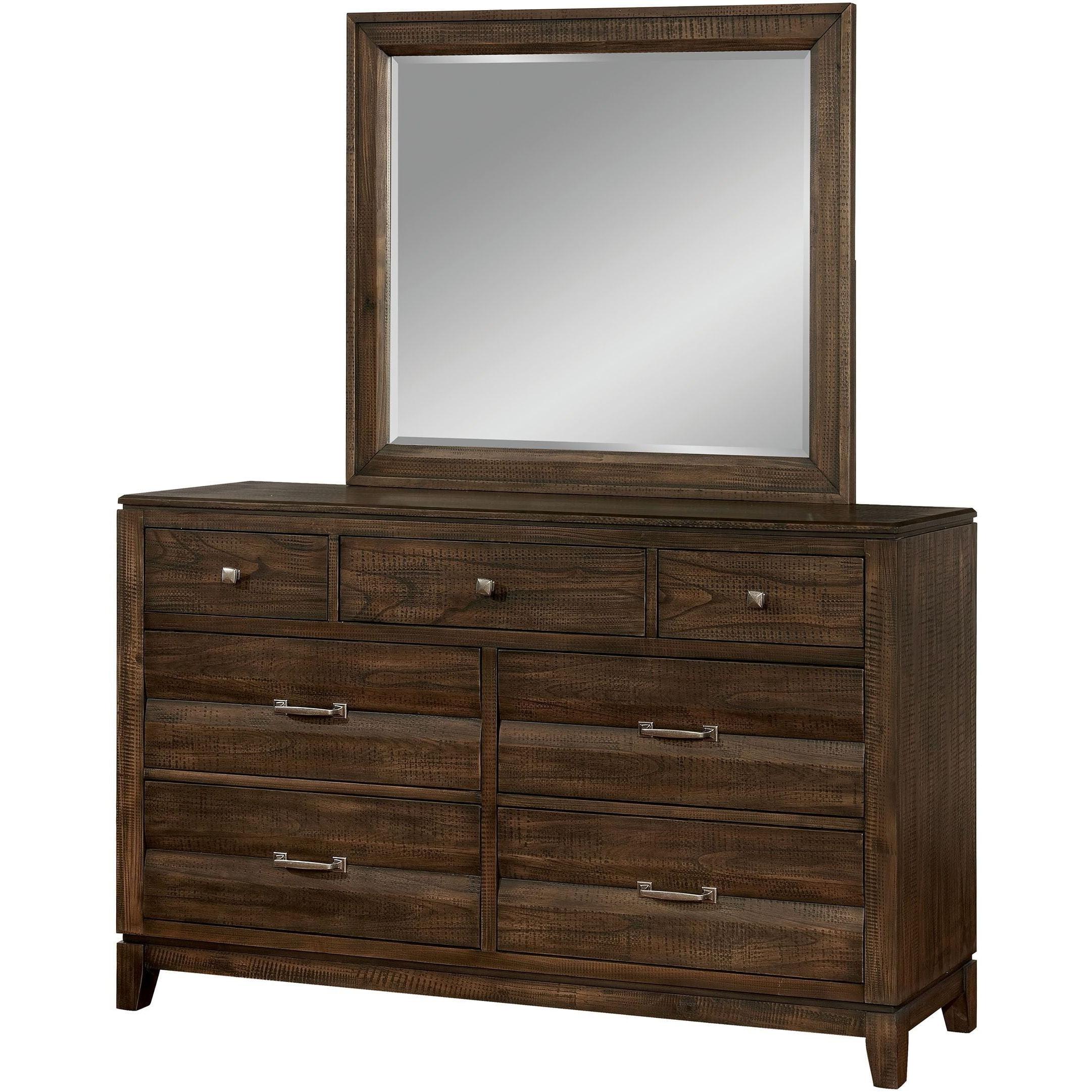  Furniture of America Agapetos Dresser Mirror CM7581M IMAGE 2