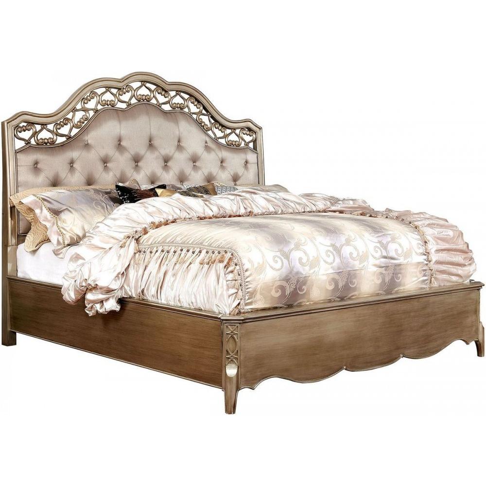  Furniture of America Capella King Panel Bed CM7442EK-BED IMAGE 1