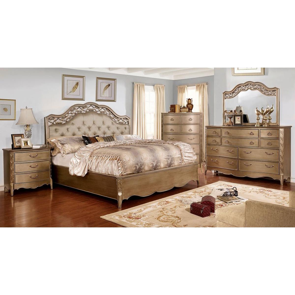  Furniture of America Capella King Panel Bed CM7442EK-BED IMAGE 7