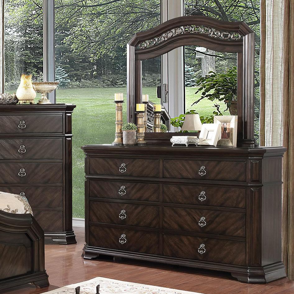 Furniture of America Calliope Dresser Mirror CM7751M IMAGE 3