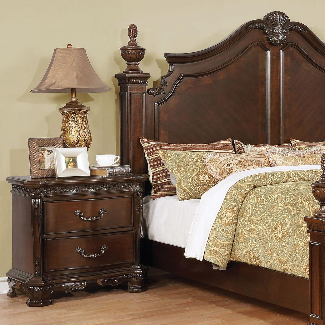  Furniture of America Hesperos 2-Drawer Nightstand CM7798CH-N IMAGE 1