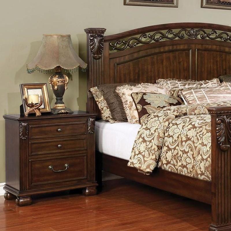  Furniture of America Cervantes 2-Drawer Nightstand CM7730N IMAGE 1