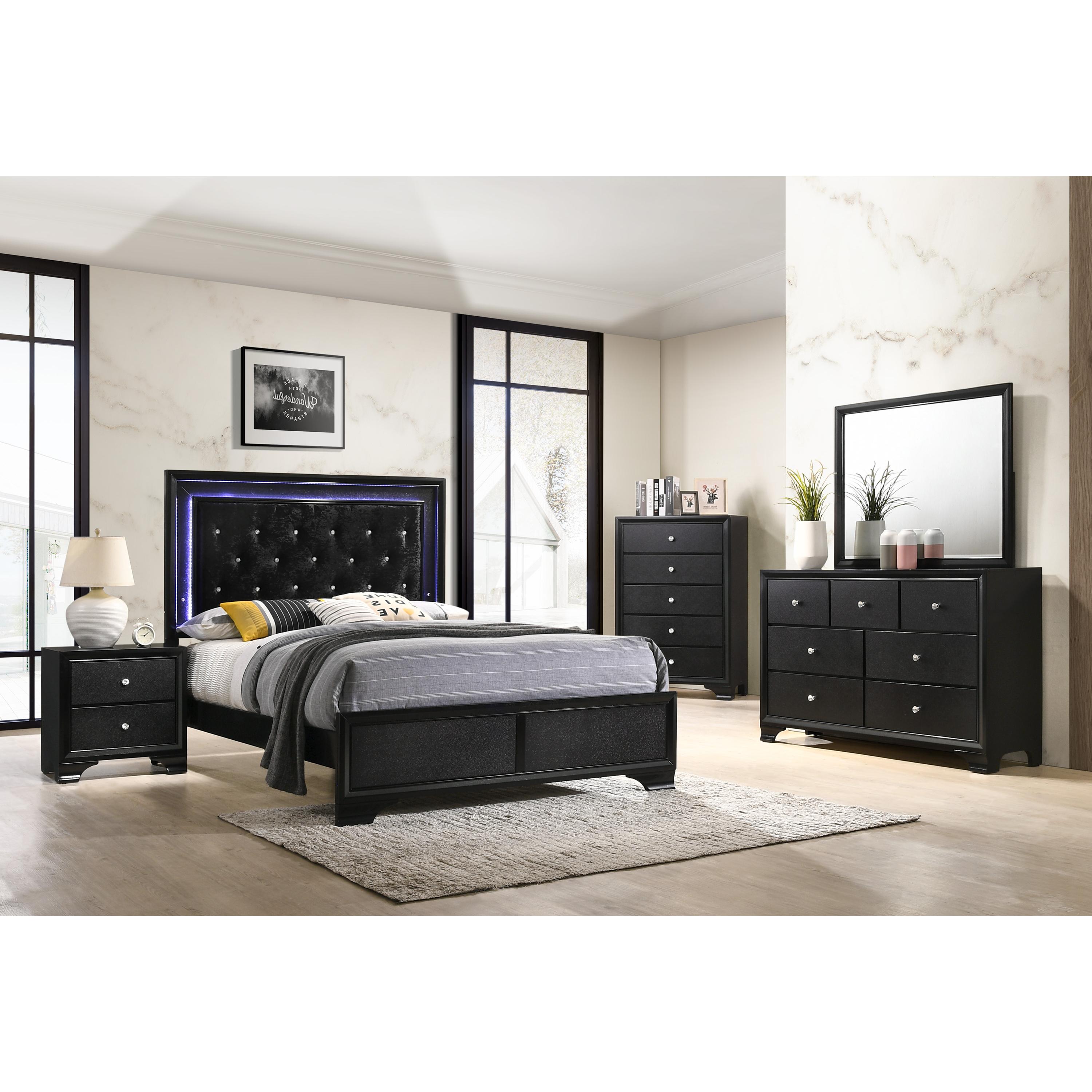  Size_King  -- Micah B4350-K King Bed IMAGE 3