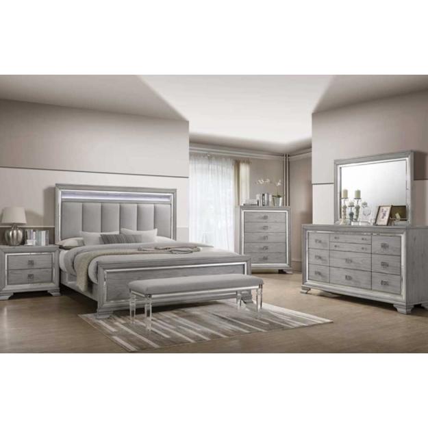  Size_Queen  -- Vail B7200-Q Queen Bed IMAGE 2