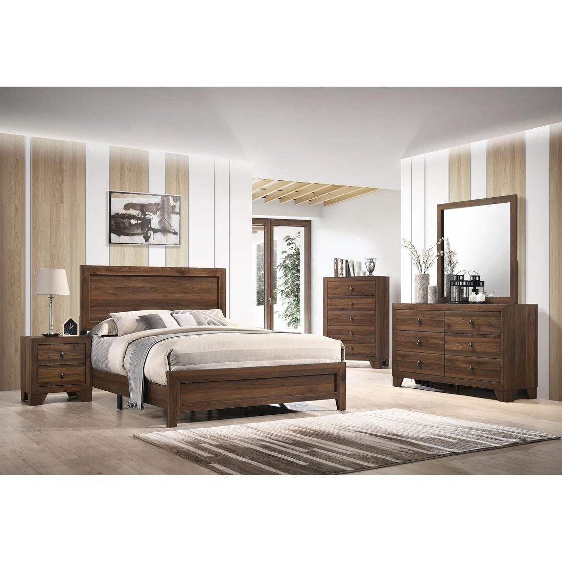  Crown Mark Millie King Panel Bed B9250-K-BED IMAGE 1