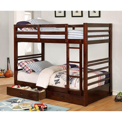  Furniture of America California CM-BK588T-EX Twin/Twin Bunk Bed IMAGE 1