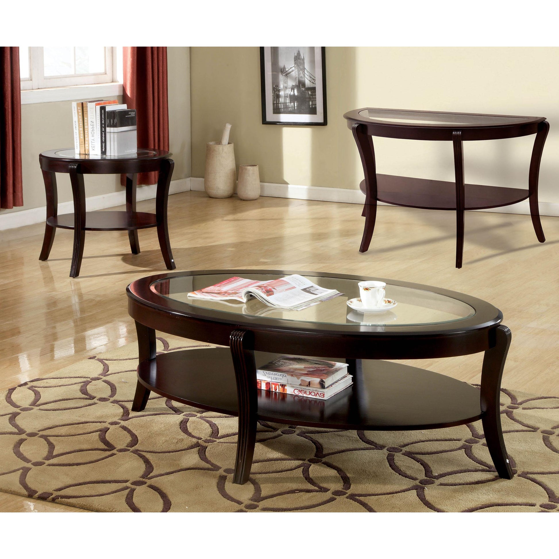  Furniture of America Finley End Table CM4488E IMAGE 2