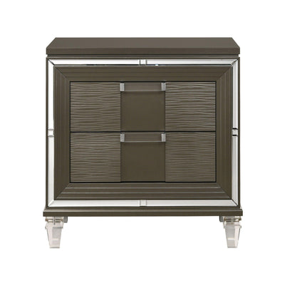  Elements International Twenty Nine 2-Drawer Nightstand TN600NS IMAGE 1