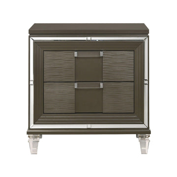  Elements International Twenty Nine 2-Drawer Nightstand TN600NS IMAGE 1