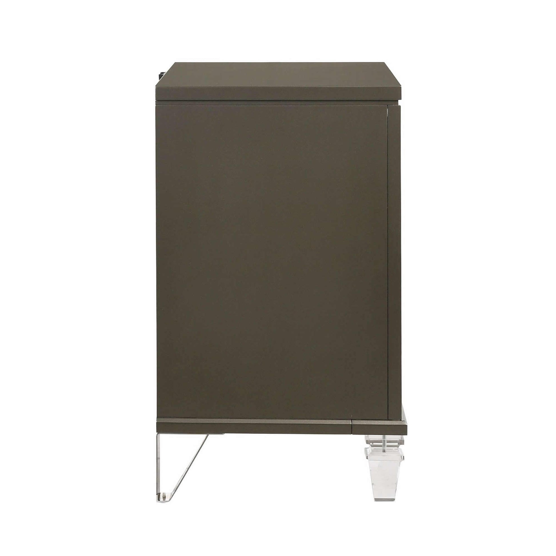  Elements International Twenty Nine 2-Drawer Nightstand TN600NS IMAGE 2