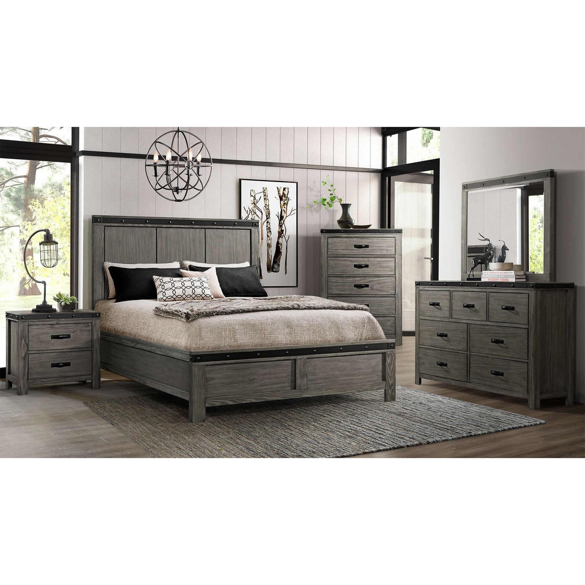  Elements International Wade 5-Drawer Chest WE600CH IMAGE 2