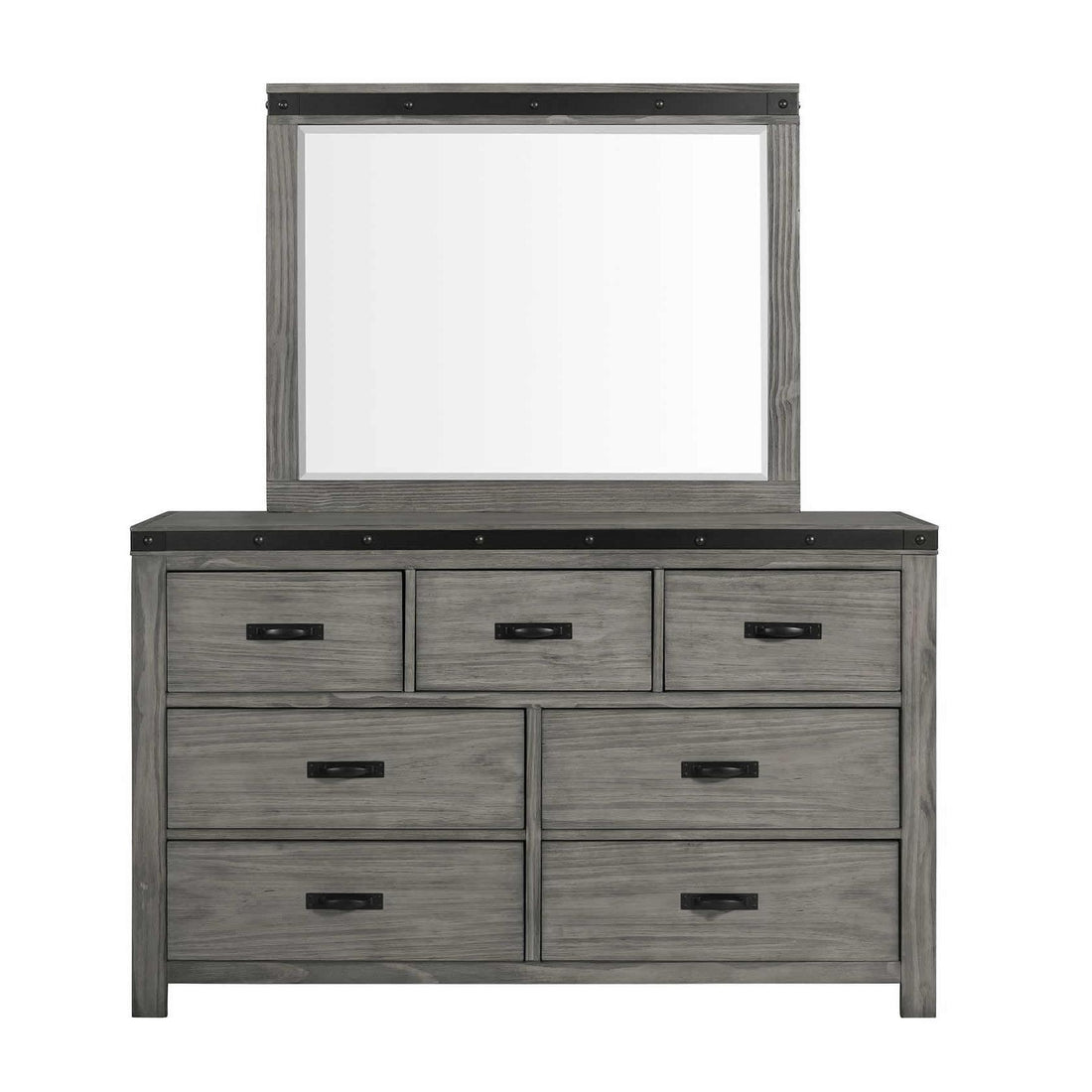  Elements International Wade 7-Drawer Dresser WE600DR IMAGE 1