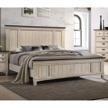  Size_King  -- Crown Mark Sawyer Panel Bed IMAGE 1