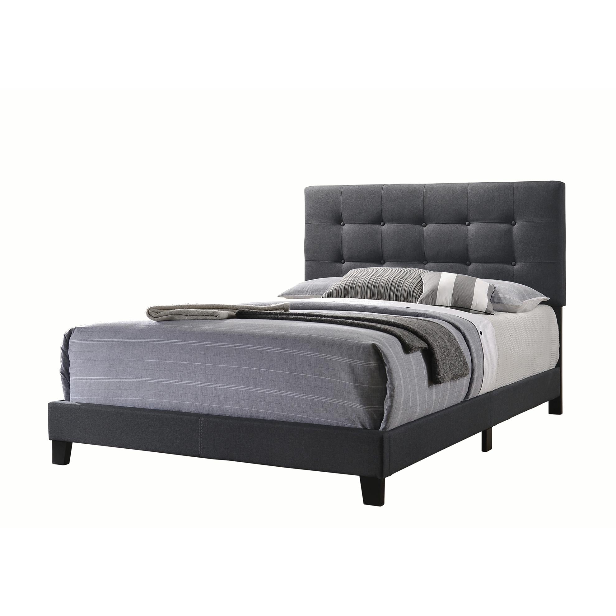  Size_Full  -- Coaster Furniture Mapes Upholstered Panel Bed IMAGE 1