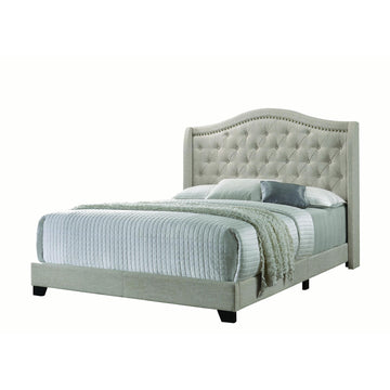  Size_Queen  -- Sonoma Upholstered Platform Bed IMAGE 1