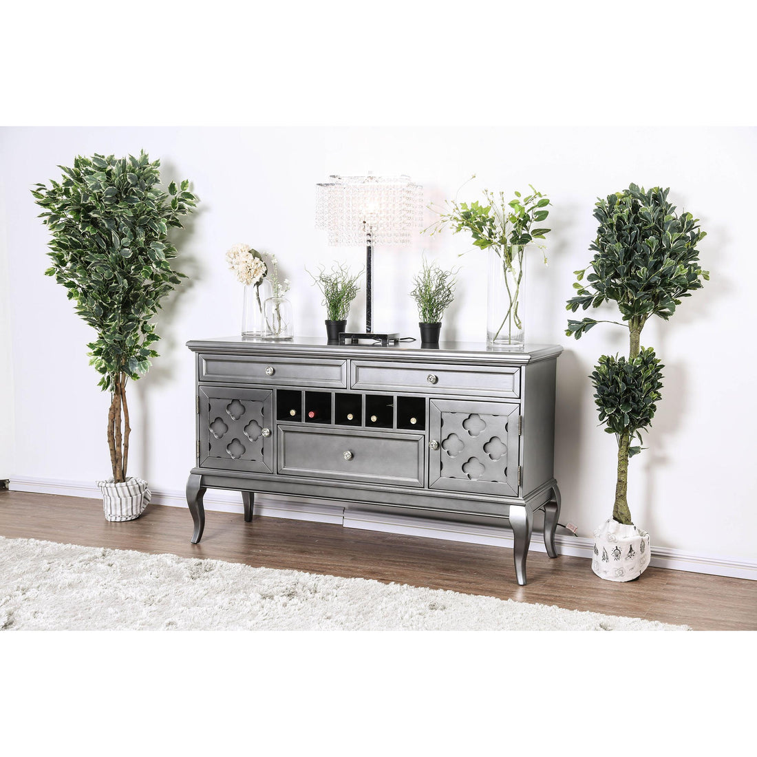  Furniture of America Amina Server CM3219GY-SV IMAGE 1