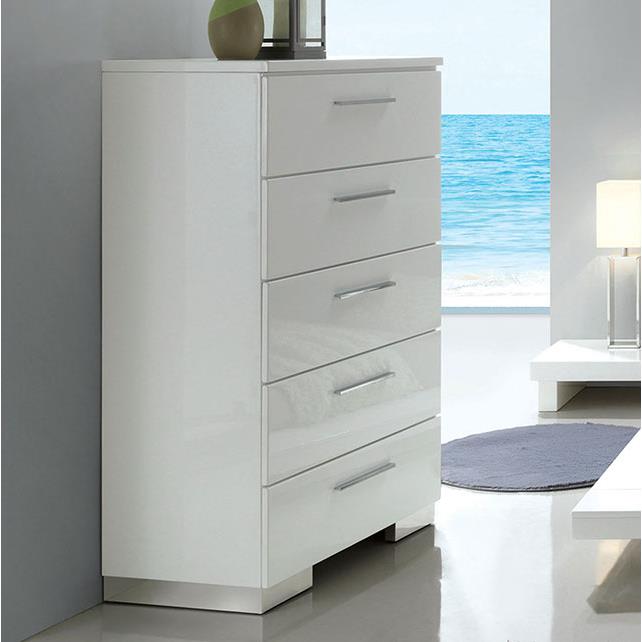  Furniture of America Christie 5-Drawer Chest CM7550C IMAGE 4