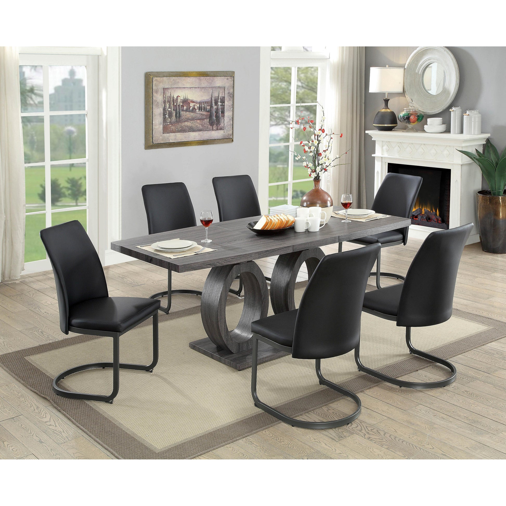  Furniture of America Saskia CM3918SC-2PK Side Chair IMAGE 2