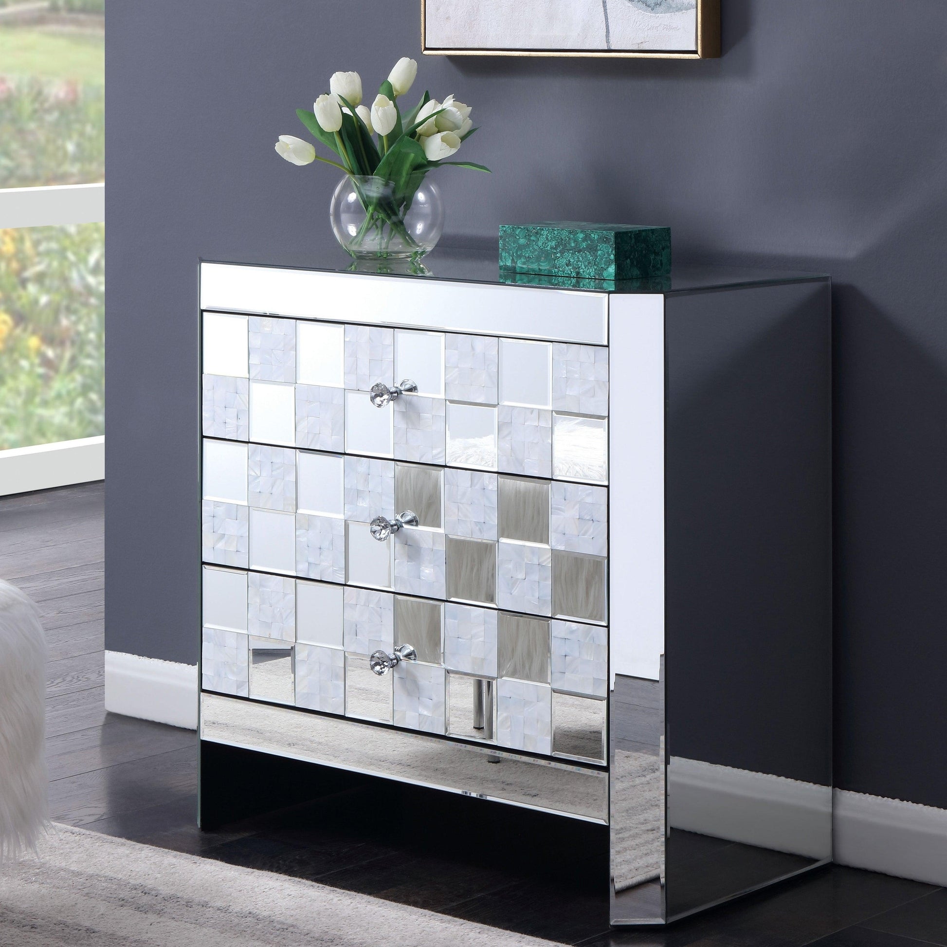 Furniture of America Lesedi End Table CM534ST-B IMAGE 2