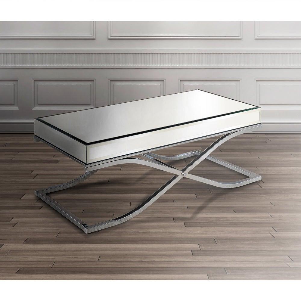  Furniture of America Sundance Coffee Table CM4230CRM-C IMAGE 2