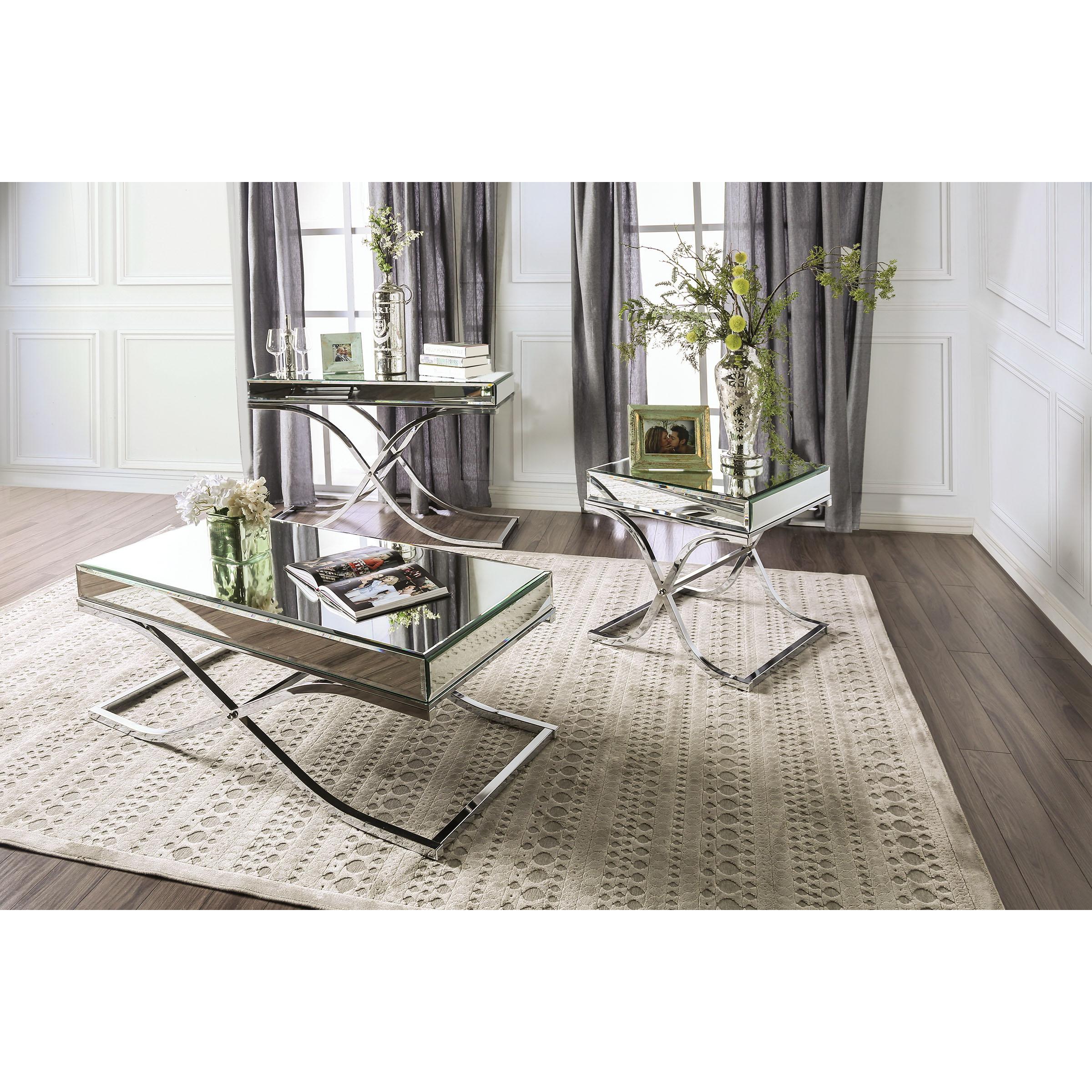  Furniture of America Sundance Coffee Table CM4230CRM-C IMAGE 4
